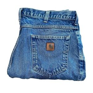 Carhartt Relaxed Fit Dark Wash Jeans - 38/32